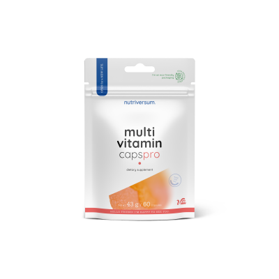 Вітаміни Nutriversum MULTIVITAMIN CAPS PRO, 60 капсул