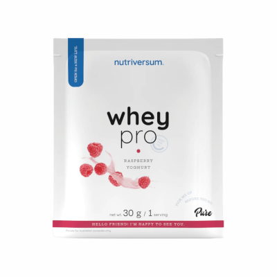 Протеїн Nutriversum WHEY PRO (малиновий йогурт) 30 г