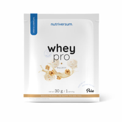 Протеїн Nutriversum WHEY PRO (волоський горіх) 30 г