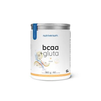 Аминокислоты Nutriversum BCAA + GLUTA (груша) 360 г