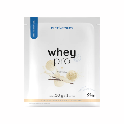 Протеїн Nutriversum WHEY PRO (ваніль) 30 г