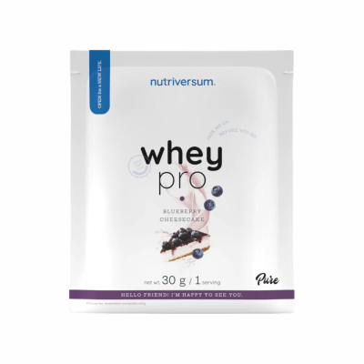 Протеїн Nutriversum WHEY PRO (чорничний чізкейк) 30 г