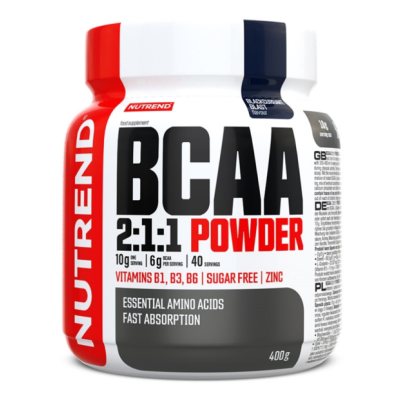 Аминокислоты Nutrend BCAA 2:1:1 Powder (Смородина) 400 г