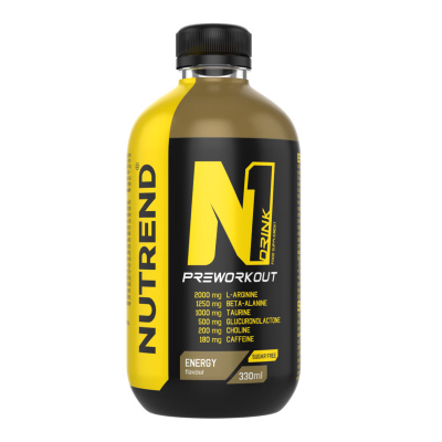 Енергетик Nutrend N1 Drink (енергетичний) 330 мл