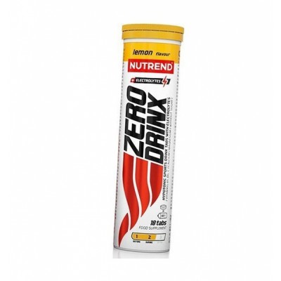 Ізотонік у таблетках Nutrend Zerodrinx Tabs (лимон) 18 таблеток