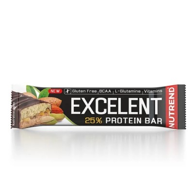 Протеїновий батончик Nutrend Excelent Protein bar (мигдаль + фісташка) 85 г