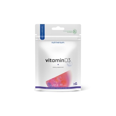 Вітамін Nutriversum VITAMIN D3, 30 таблеток