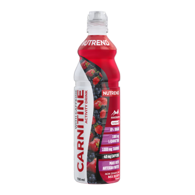 Жироспалювач Nutrend Carnitine Activity Drink with Caffeine (суміш ягід) 750 мл