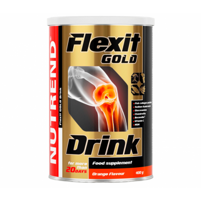 Добавка для суглобів NUTREND Flexit Gold Drink (Апельсин) 400 г