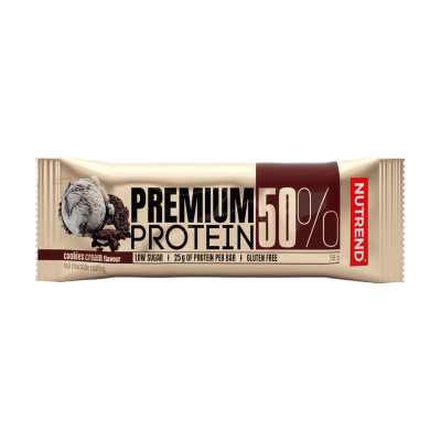 Протеїновий батончик Nutrend Premium Protein 50 Bar (печиво + крем) 50 г