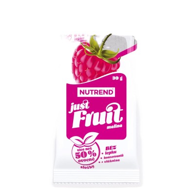 Енергетичні батончики Nutrend JUST FRUIT(малина) 30 г