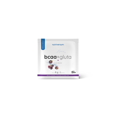 Аминокислоты Nutriversum BCAA+GLUTA (голубой виноград) 6 г