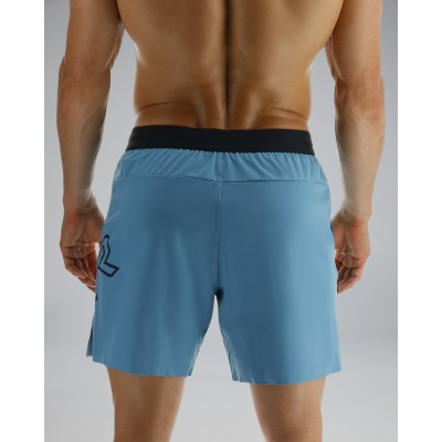 Чоловічі шорти TYR Men's Hydrosphere Unbroken Unlined 7 - Big Logo (MUSUSL3A-447)