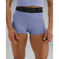 Шорти жіночі із середньою талією TYR Women's Base Kinetic Mid-Rise Logo 2" Short (FTMRSL3A-986)