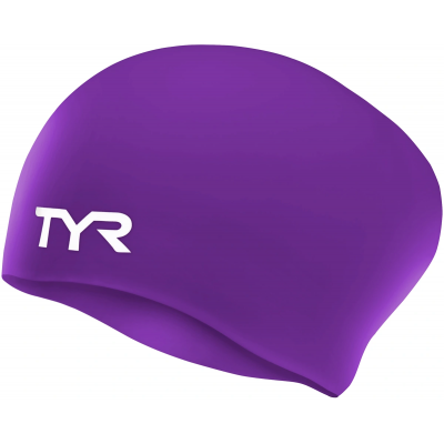 Шапочка для плавання TYR Long Hair Wrinkle Free Silicone Cap