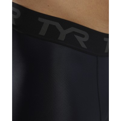 Чоловічі компресійні тайтси TYR Men's Compression Crop 3/4 – Solid (MCCSO3A-001)