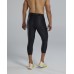 Чоловічі компресійні тайтси TYR Men's Compression Crop 3/4 – Solid (MCCSO3A-001)