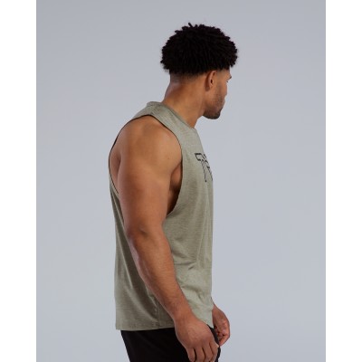 Чоловіча майка TYR Men's ClimaDry Big Logo Tech Tank – Solid (MMTKSO3A-930)