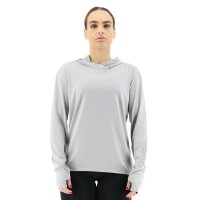 Жіноча футболка з рукавами і капюшоном TYR Women’s SunDefense Hooded Shirt (TSFLH7A-050)