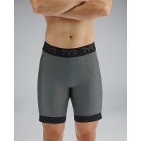 Чоловічі компресійні шорти TYR Men's Compression Shorts – Solid (MCSLSO3A-927)