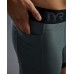 Мужские компрессионные шорты TYR Men's Compression Shorts – Solid (MCSLSO3A-927)