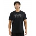 Футболка чоловіча з короткими рукавами TYR Men's ClimaDry Big Logo Tech Tee - Solid (MPTRSL3A-001)