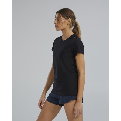 Жіноча футболка з короткими рукавами TYR Women's Airtec Short Sleeve Tee Solid (FPTSO3A-001)