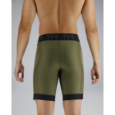 Чоловічі компресійні шорти TYR Men's Compression Shorts – Solid (MCSLSO3A-932)