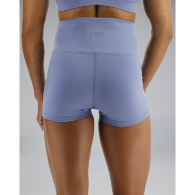 Шорти жіночі з високою талією TYR Women's Base Kinetic High-Rise 2" Short - Solid (FTMRSS3A-986)