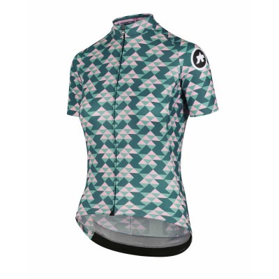 Веломайка ASSOS Women's Diamond Crazy SS Jersey Briliant Green, M - 12.20.302.6E.M