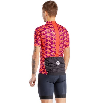 Веломайка ASSOS Diamond Crazy SS Jersey Solitaire Red (11.20.301.4E)