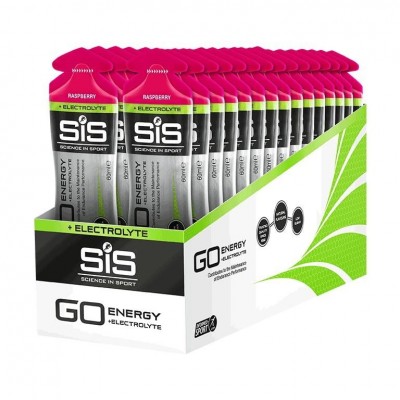 Гель SIS GO + Electrolyte Gel 30x60ml Raspberry