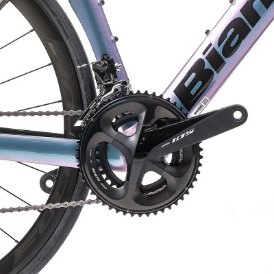 Велосипед BIANCHI Road Aria Aero 105 11s Disc 50/34 Summertime Dream, 55 - YQB8DT55PX