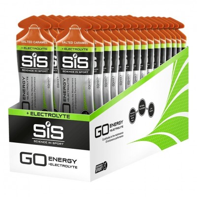 Гель SIS GO + Electrolyte Gel 30x60ml Salted Caramel