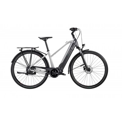 Велосипед BIANCHI E-bike T-Tronik T Sunrace 9s E6100 Disc Grigio Urbano/Dark Graphite/Matt, 51 - YRBT8I51TY