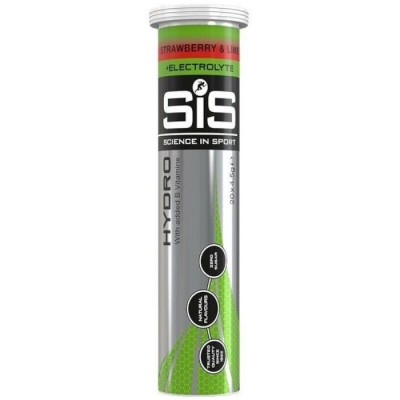 Напій електролітичний SIS OEM 21 GO Hydro Tablets 21x20х4g Strawberry & Lime