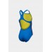 Детский купальник зеленый Arena PALETTE SWIMSUIT SWIM PRO BACK (007918-608)