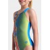 Детский купальник зеленый Arena PALETTE SWIMSUIT SWIM PRO BACK (007918-608)
