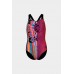 Дитячий купальник рожевий Arena PALETTE SWIMSUIT SWIM PRO BACK (007918-905)