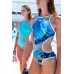 Купальник Arena ONE PRINT SWIMSUIT TECH BACK (008835-150)