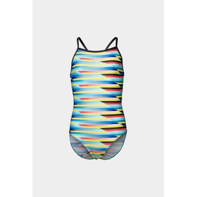 Детски купальник Arena RACING STRIPE SWIMSUIT LIGHTDR (009006-550)