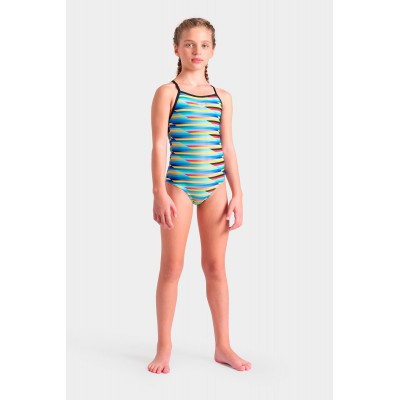 Детски купальник Arena RACING STRIPE SWIMSUIT LIGHTDR (009006-550)