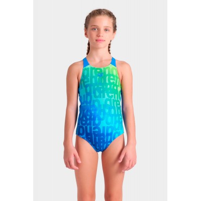 Дитячій купальник Arena MULTI COLOURS SWIMSUIT V BACK (009007-808)