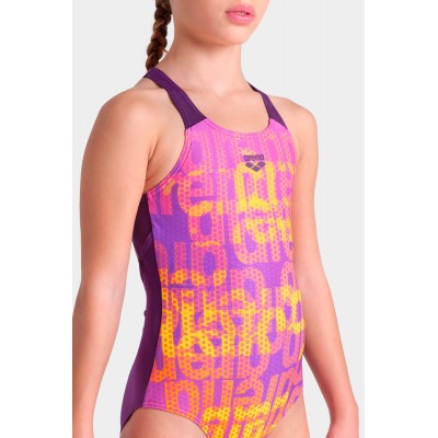 Детский купальник Arena MULTI COLOURS SWIMSUIT V BACK (009007-909)