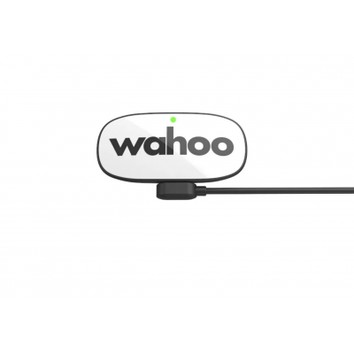 Нагрудний датчик пульсу Wahoo TRACKR Heart Rate Monitor, для Garmin, Polar, Wahoo, Apple Watch, та смартфонів (WFBTHR05W) зарядка в комалекті