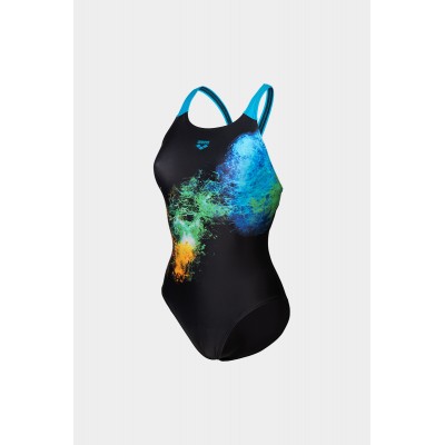 Купальник спортивний для плавання Arena VIBRANT SWIMSUIT SWIM PRO BACK (008936-580)