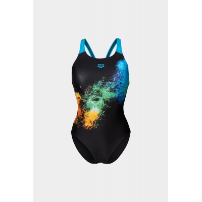 Купальник спортивний для плавання Arena VIBRANT SWIMSUIT SWIM PRO BACK (008936-580)