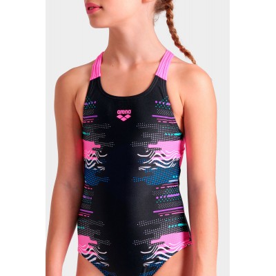 Дитячий спортивний купальник Arena RHYTHM SWIMSUIT V BACK L (008993-550)