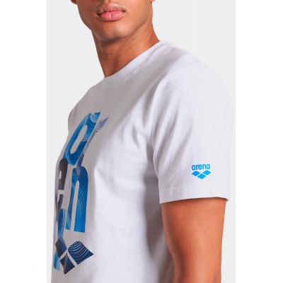 Футболка Arena WATER PRINTS T-SHIRT (009406-100)