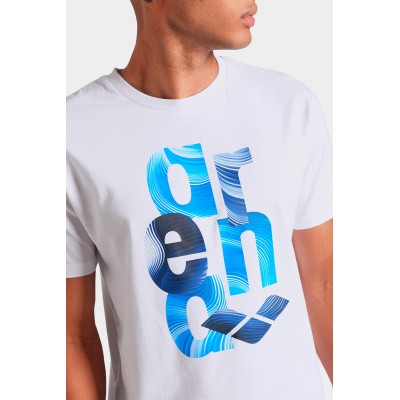 Футболка Arena WATER PRINTS T-SHIRT (009406-100)